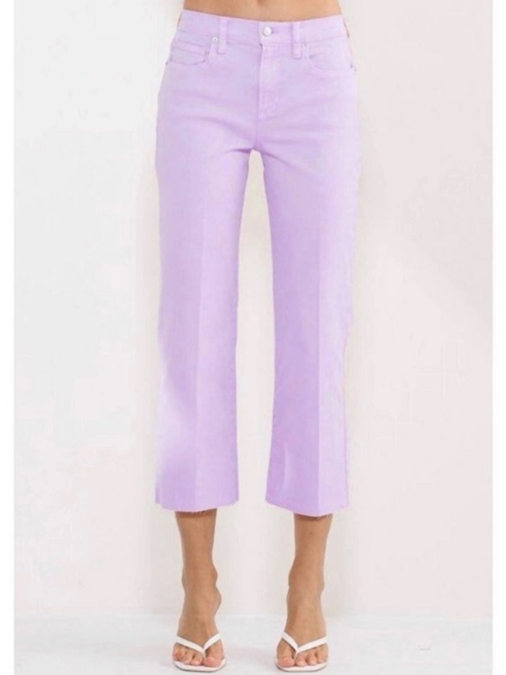 Sneak Peek Lilac Wide-Leg Jeans 32